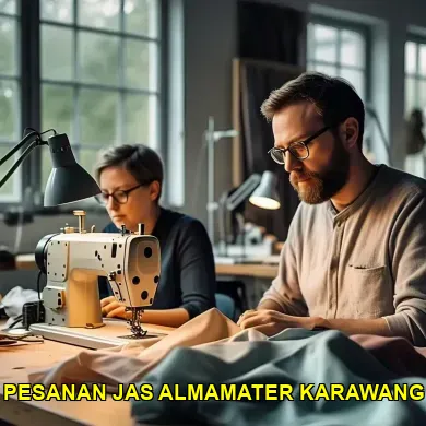pesanan jas almamater karawang